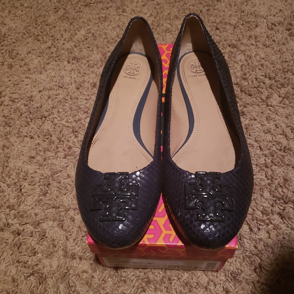 Tory Burch Melinda Navy 10